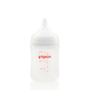 Mamadera boca ancha, soft touch, 160ml plástico 0+ PIGEON