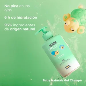 Gel champú Baby naturals, ISDIN, 400ML