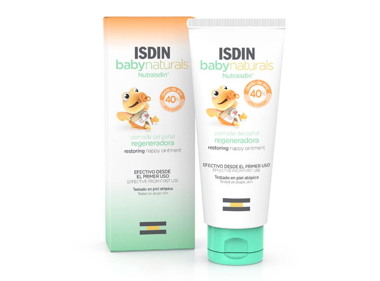 Crema de pañal regeneradora ISDIN, 100ML