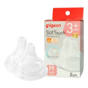 Chupete de repuesto, Pigeon softouch Boca Ancha M 3+